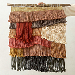 Текстильное Панно с бахромой варинант исполнения - 2 | Loft Concept в Перми