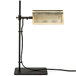 Настольная лампа с плафоном из перфорированного металла Elledge Table Lamp варинант исполнения - 5 | Loft Concept в Перми