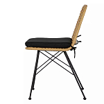 Стул с ротанговым плетением Wicker Stool без подлокотников варинант исполнения - 2 | Loft Concept в Перми