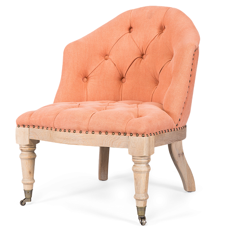 Кресло French Provence Chair rose Розовый пастельный в Перми | Loft Concept 