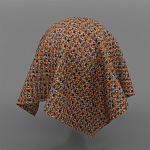 Мебельная ткань Шенилл терракотовый цвет 142 см T4-58 варинант исполнения - 10 | Loft Concept в Перми