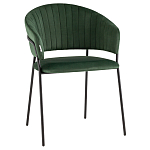 Стул в велюре зеленого цвета Horizon варинант исполнения - 1 | Loft Concept в Перми