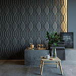 Гипсовая 3D Панель M-04 варинант исполнения - 1 | Loft Concept в Перми