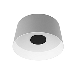 Потолочный светильник с цилиндрическим серым металлическим абажуром 25 Urban Dome варинант исполнения - 1 | Loft Concept в Перми