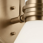 Бра с белым матовым плафоном в форме конуса Kichler варинант исполнения - 6 | Loft Concept в Перми