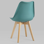 Стул с основой из пластика и мягким сиденьем Arvika Azure варинант исполнения - 5 | Loft Concept в Перми