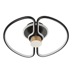 Потолочный светильник черного цвета круглой формы Luke Lampco Tracer Lamp варинант исполнения - 1 | Loft Concept в Перми