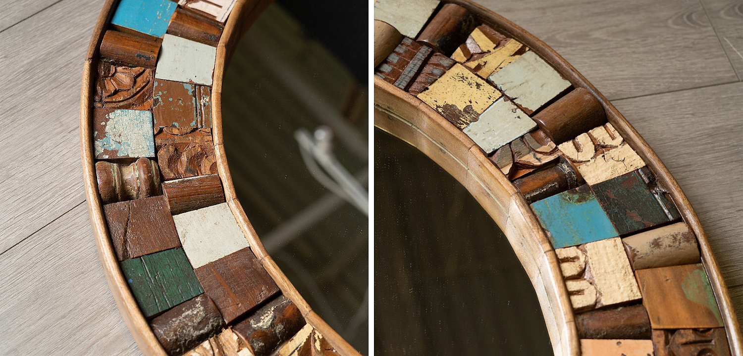 Зеркало Antique Wood Mirror Зеркало Antique Wood Mirror - Loft-Concept в Перми