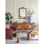 Ваза фарфоровая высокая с синими цветочными мотивами Independence варинант исполнения - 6 | Loft Concept в Перми