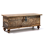 Сундук из массива манго Натуральный цвет варинант исполнения - 2 | Loft Concept в Перми