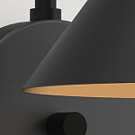 Бра с широким конусным плафоном с золотистой внутренней стороной Alora Mood варинант исполнения - 2 | Loft Concept в Перми