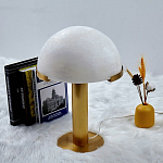 Настольная лампа c абажуром в форме купола из натурального камня  Heavenly Harmony варинант исполнения - 4 | Loft Concept в Перми