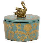 Фарфоровая шкатулка Swan Lake варинант исполнения - 6 | Loft Concept в Перми