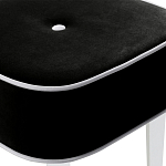 Квадратный мягкий пуф на белых ножках Winton Pouf Square варинант исполнения - 10 | Loft Concept в Перми