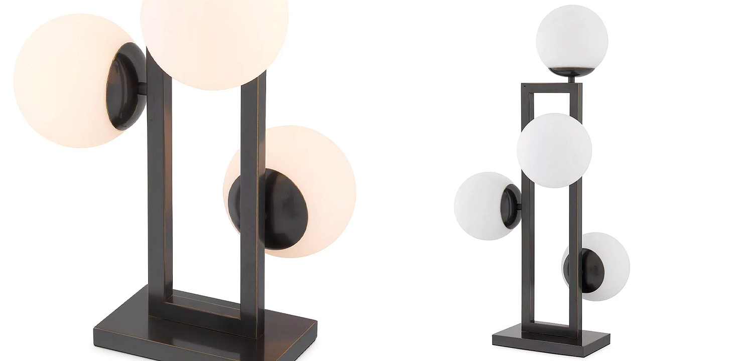 Настольная лампа Eichholtz Table Lamp Pascal Bronze Настольная лампа Eichholtz Table Lamp Pascal Bronze - Loft-Concept в Перми