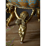 Чаша с орнаментом на бронзовых ножках в виде ангелов Eden Garden варинант исполнения - 7 | Loft Concept в Перми