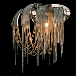 Бра с металиическими цепочками и дугообразными элементами Atlantis Chain варинант исполнения - 4 | Loft Concept в Перми