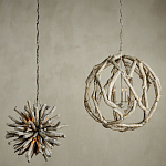 Подвесной светильник круглый в виде веток деревьев Starburst варинант исполнения - 2 | Loft Concept в Перми