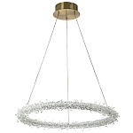 Кольцевая люстра украшенная кристаллами из хрусталя Gilbertine Crystals Ring Chandelier варинант исполнения - 2 | Loft Concept в Перми