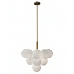 Люстра круглая со стеклянными сферами Maleficent варинант исполнения - 4 | Loft Concept в Перми