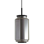 Подвесной светильник с дымчатым плафоном Jarrty 27 см варинант исполнения - 1 | Loft Concept в Перми