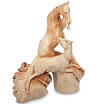 Статуэтка из дерева лошади Animals of the World 25 варинант исполнения - 2 | Loft Concept в Перми