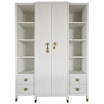 Большой шкаф с витриной Elsa Dreams White варинант исполнения - 6 | Loft Concept в Перми