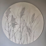 Ботаническое панно Тростник 3 варинант исполнения - 1 | Loft Concept в Перми
