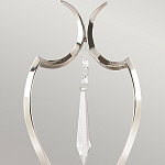 Бра с 2-мя лампами и подвеской из прозрачного стекла Elstead Lighting варинант исполнения - 5 | Loft Concept в Перми