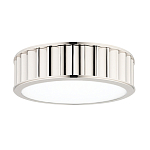 Потолочный светильник с гофрированным серебрянным абажуром Millennium варинант исполнения - 1 | Loft Concept в Перми