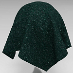 Мебельная ткань Шенилл темно-зеленый цвет 138 см T4-36 варинант исполнения - 2 | Loft Concept в Перми