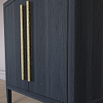 Современный Буфет Primo с 2 дверцами Черный дуб варинант исполнения - 5 | Loft Concept в Перми