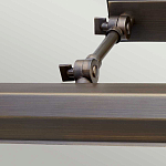 Светильник для картин с призматическим плафоном и двойными регулируемыми шарнирами Elstead Lighting варинант исполнения - 45 | Loft Concept в Перми