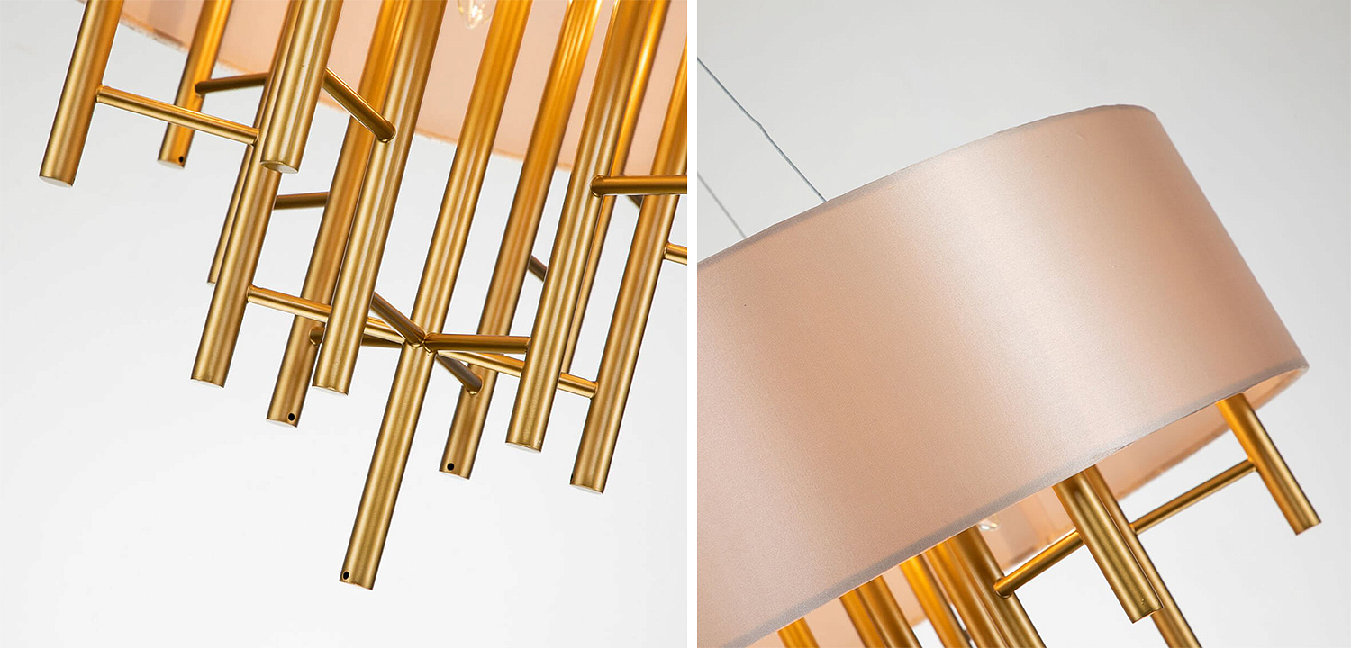 Люстра Oswell Lampshade Chandelier Люстра Oswell Lampshade Chandelier - Loft-Concept в Перми
