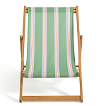 Шезлонг из акации и ткани Argentina варинант исполнения - 4 | Loft Concept в Перми