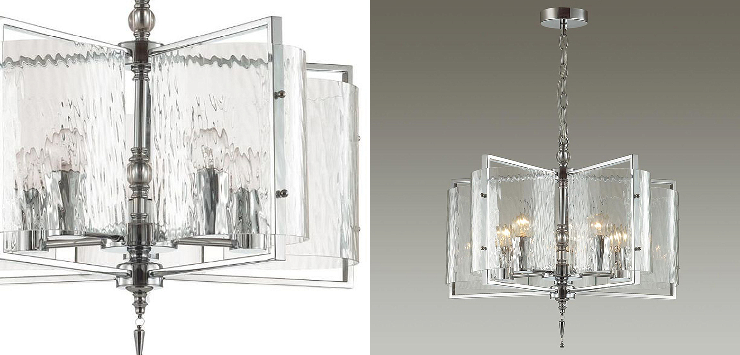 Люстра Karissa Chrome Chandelier 48 Люстра Karissa Chrome Chandelier 48 - Loft-Concept в Перми