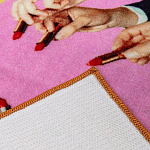 Коврик Seletti Lipstick Pink варинант исполнения - 1 | Loft Concept в Перми