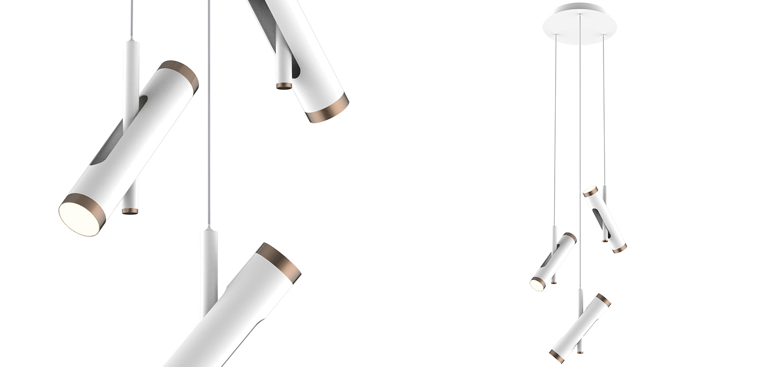 Люстра Rainer Chandelier Trio white Люстра Rainer Chandelier Trio white - Loft-Concept в Перми