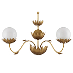 Бра с плафонами в форме шара на стеблях с листьями Whimsical Patterns варинант исполнения - 2 | Loft Concept в Перми