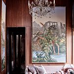 Обои ручная роспись Le Brésil Amarelo  варинант исполнения - 5 | Loft Concept в Перми