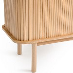 Длинный низкий буфет с 2-мя раздвижными дверцами Toinette Light Cupboard варинант исполнения - 6 | Loft Concept в Перми