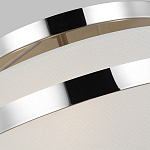 Потолочный светильник с белым тканевым абажуром Generation Lighting варинант исполнения - 3 | Loft Concept в Перми