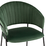 Стул в велюре зеленого цвета Horizon варинант исполнения - 6 | Loft Concept в Перми