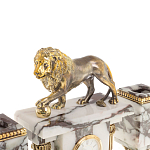 Настольный письменный набор из мрамора с декором в виде льва в подарочной упаковке Marble Accessory варинант исполнения - 3 | Loft Concept в Перми