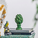 Статуэтка в виде артишока из зелёной керамики с глянцевыми лепестками Artichoke Decor  варинант исполнения - 6 | Loft Concept в Перми