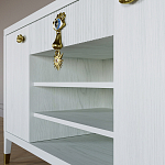 Комод-буфет Elsa Dreams White с открытыми полками   варинант исполнения - 7 | Loft Concept в Перми