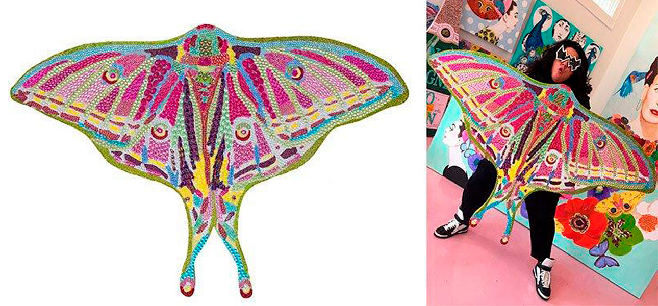 Картина “Spanish Moon Moth Butterfly Cut Out” Картина “Spanish Moon Moth Butterfly Cut Out” - Loft-Concept в Перми