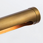 Светильник для картин цвета латунь с длинным цилиндрическим плафоном Alora варинант исполнения - 3 | Loft Concept в Перми