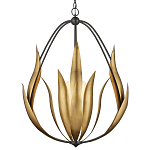 Люстра грушевидной формы с волнистыми листьями Foliage of Leaf Forms варинант исполнения - 2 | Loft Concept в Перми