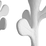 Люстра с белым каркасом и тканевыми абажурами Natural Stems варинант исполнения - 2 | Loft Concept в Перми